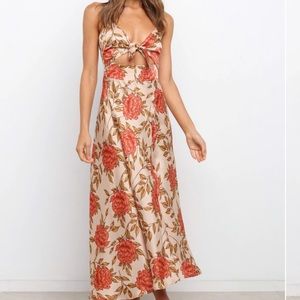 Petal and Pup Bethan Dress Beige